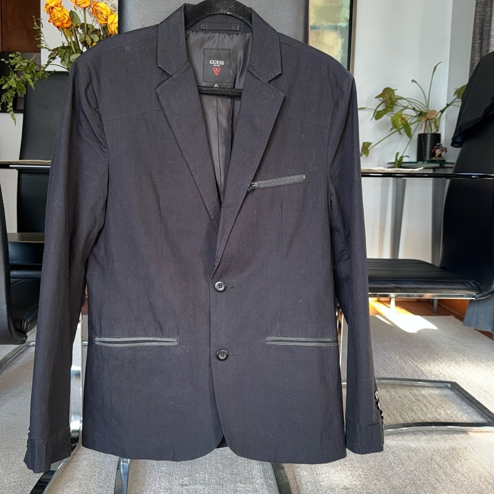 Guess Black Blazer . Size S